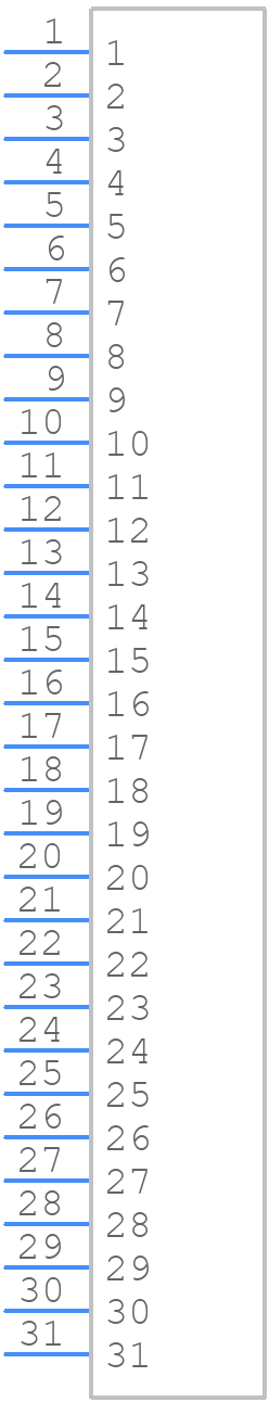 TMS-131-59-T-S - SAMTEC - PCB symbol