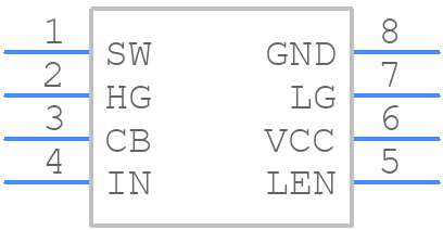 LM27222MX/NOPB - Texas Instruments - PCB symbol