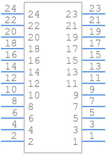 TSM-112-04-TL-DV-TR - SAMTEC - PCB symbol