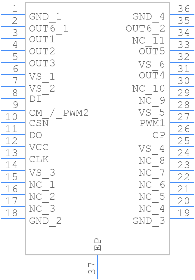 L9954LXPTR - STMicroelectronics - PCB symbol