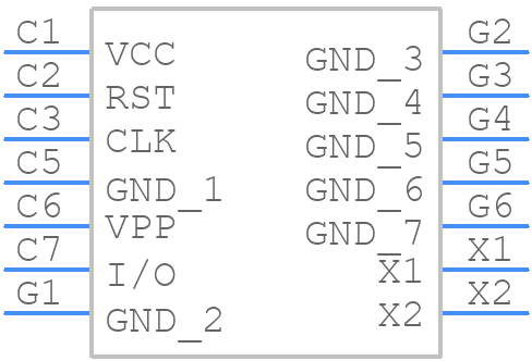 SD-78646-001 - Molex - PCB symbol