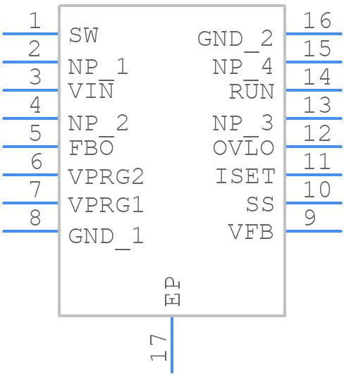 LTC3637MPMSE#TRPBF - Analog Devices - PCB symbol