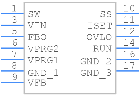 LTC3637MPMSE#TRPBF - Analog Devices - PCB symbol