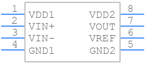 HCPL-7510-500E - Avago Technologies - PCB symbol