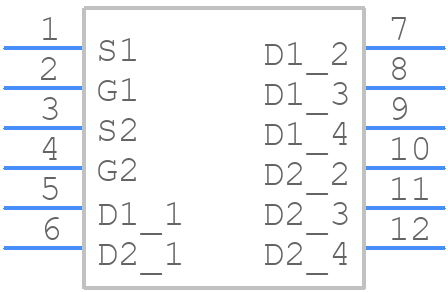 SQJ942EP-T1_GE3 - Vishay - PCB symbol