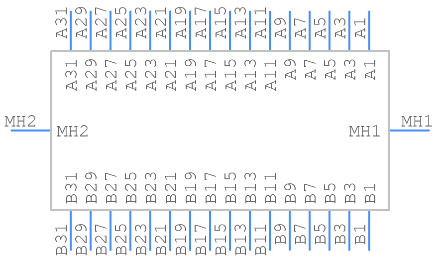 09721326993 - HARTING - PCB symbol