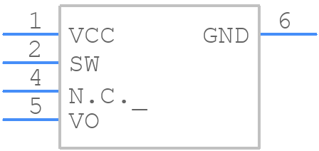 BD3573YFP-ME2 - ROHM Semiconductor - PCB symbol