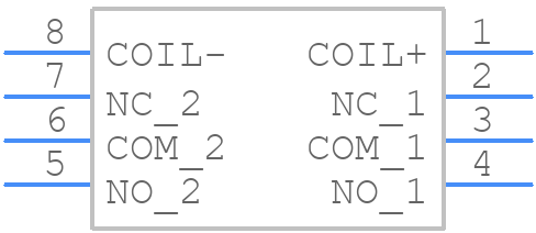 HFD4/5 - Hongfa - PCB symbol