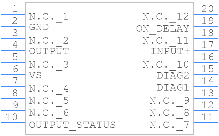 L6375D013TR - STMicroelectronics - PCB symbol