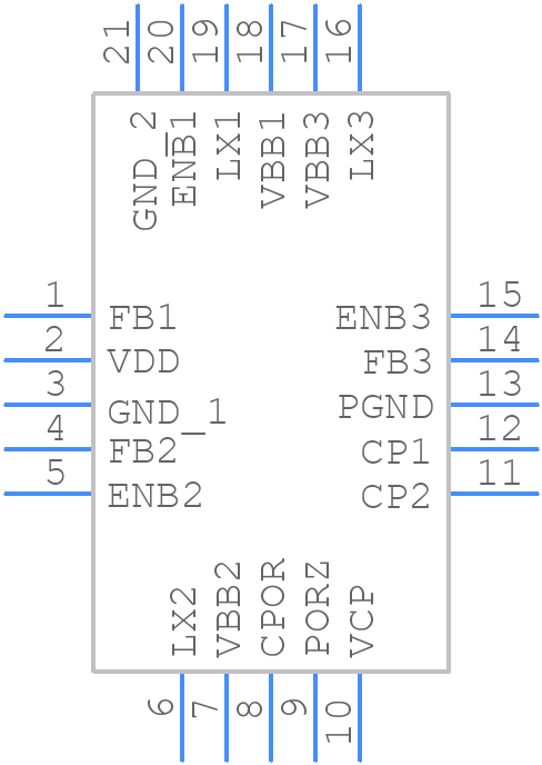 A4490EES-T - Allegro Microsystems - PCB symbol