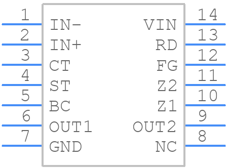 LB1868M-W-AH - onsemi - PCB symbol