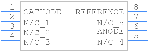 TL431ACDMR2G - onsemi - PCB symbol