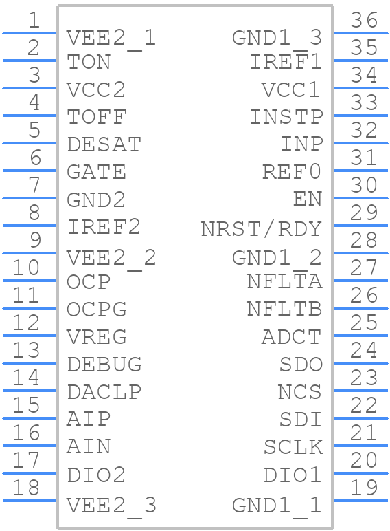 1EDI2010ASXUMA1 - Infineon - PCB symbol