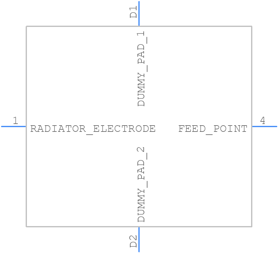 ANT161575ST-1202A1 - TDK - PCB symbol