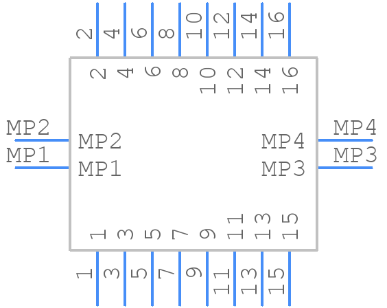 505550-1620 - Molex - PCB symbol