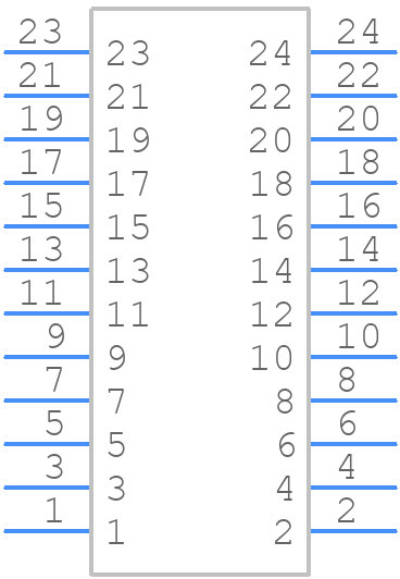 ESQ-112-33-L-D - SAMTEC - PCB symbol