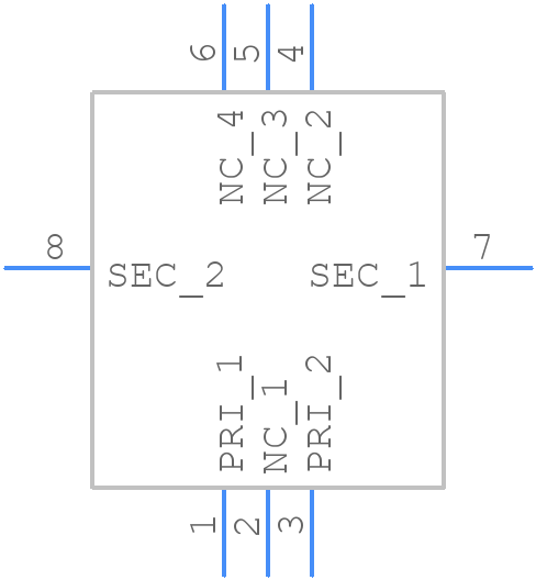 PA1005.030QNL - Yageo Group - PCB symbol