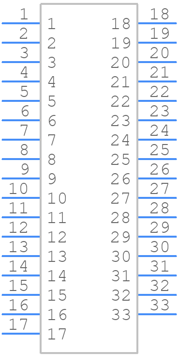 ESQ-111-49-L-T - SAMTEC - PCB symbol