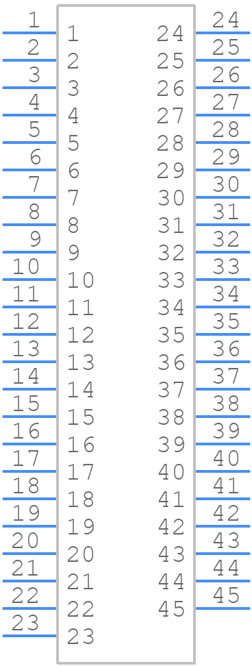 ESQ-115-49-T-T - SAMTEC - PCB symbol