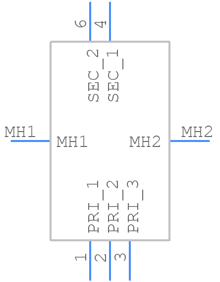 42IF103-RC - Xicon - PCB symbol