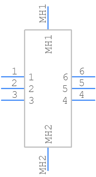 42IF101-RC - Xicon - PCB symbol