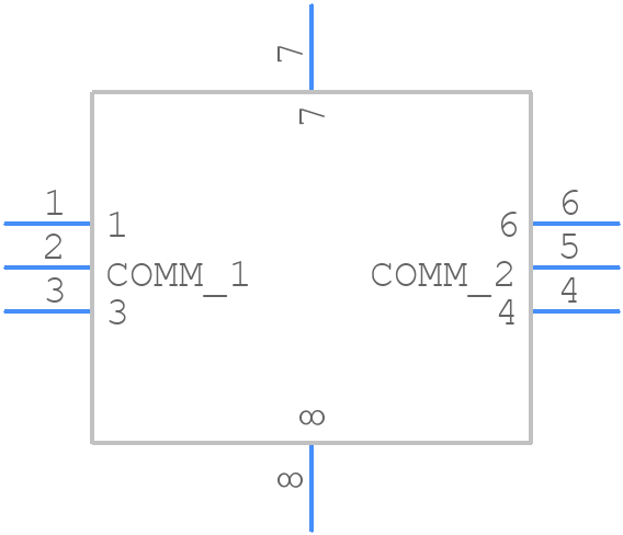 T201MH9V3BE - LITTELFUSE - PCB symbol