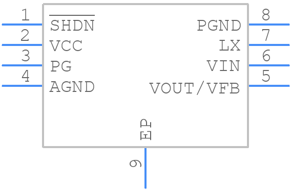 MCP1602-150I/MF - Microchip - PCB symbol