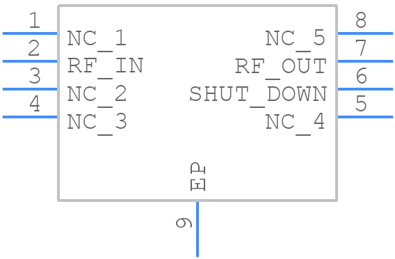 TQL9047 - Qorvo - PCB symbol