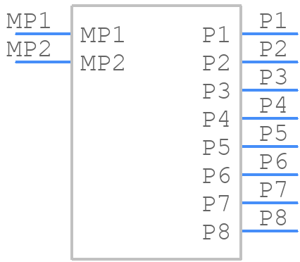 JXD6-1100NL - Yageo Group - PCB symbol