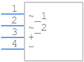 ASO242R - CRYDOM - PCB symbol