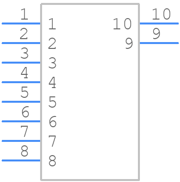 505575-0871 - Molex - PCB symbol