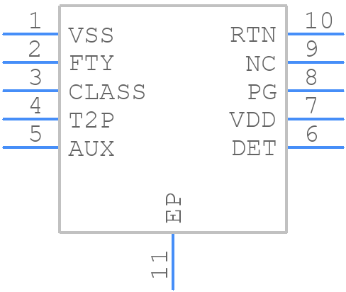 MP8003AGQ-Z - Monolithic Power Systems (MPS) - PCB symbol