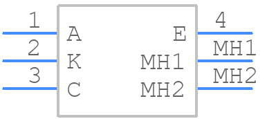 RPI-574 - ROHM Semiconductor - PCB symbol