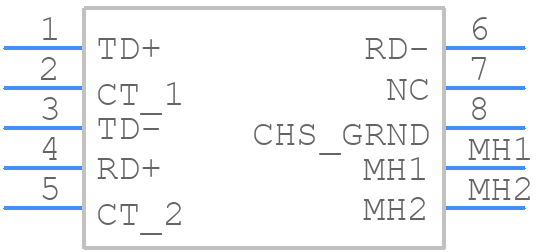 J0012D21NL - Yageo Group - PCB symbol