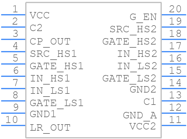 MC33883HEG - NXP - PCB symbol