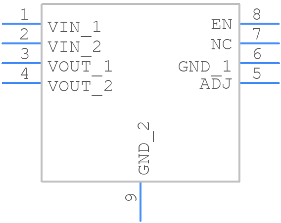 RT9187GQV - RICHTEK - PCB symbol