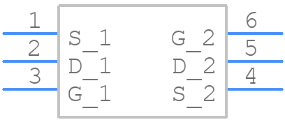 BSD235N H6327 - Infineon - PCB symbol