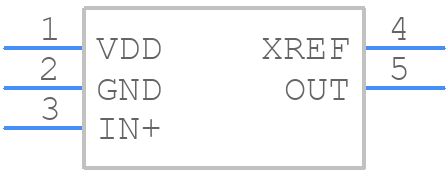 FAN3111ESX - onsemi - PCB symbol