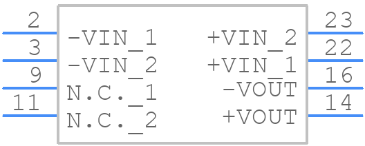SCW03B-12 - Mean Well - PCB symbol