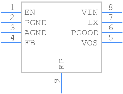 RTQ2103AGSP-QA - RICHTEK - PCB symbol