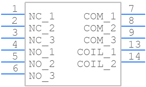 55.13.9.024.0000 - FINDER - PCB symbol