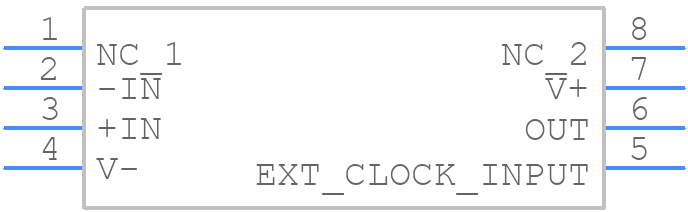 LTC1050ACN8#PBF - Analog Devices - PCB symbol