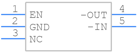 MIC5271-5.0YM5-TR - Microchip - PCB symbol