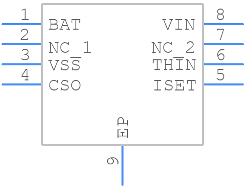 XC6804A4E1QR-G - Torex - PCB symbol