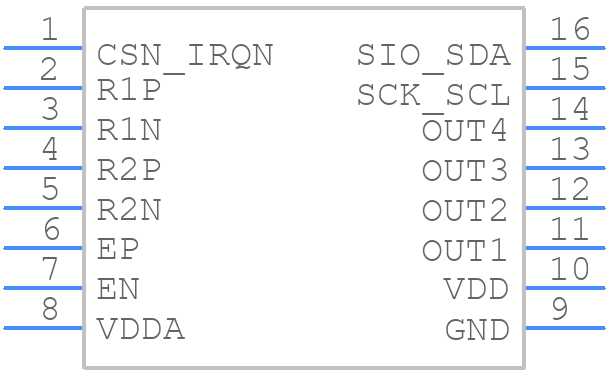 PS2200BI1W - Renesas Electronics - PCB symbol