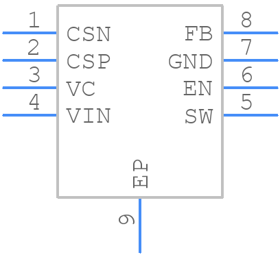 XL7046 - XLSEMI - PCB symbol