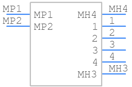 5353929-1 - TE Connectivity - PCB symbol