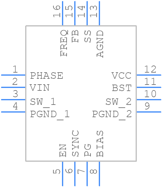 MPQ4430GL-AEC1-Z - Monolithic Power Systems (MPS) - PCB symbol