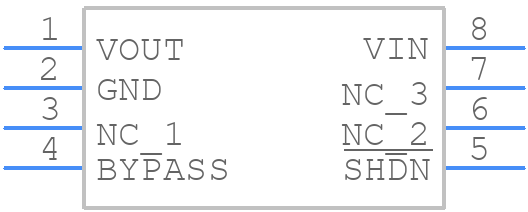TC1107-3.0VOA - Microchip - PCB symbol