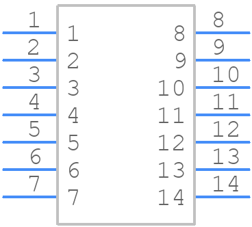 5025851470 - Molex - PCB symbol